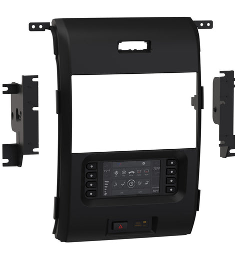 Metra 108-FD8CH Double-DIN Car Stereo Dash Kit - Compatible Fits for FORD F-150 2013-2014 (with 4.2