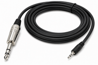 MR DJ CEQS3 MR DJ 3 FEET CABLE 1/4" TRS (STEREO) TO 1/8" MINI TRS (STEREO)