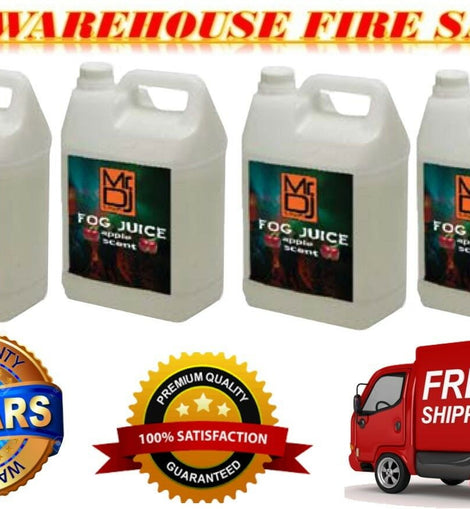 4 MR DJ Gallon Fog/Smoke Juice Fluid Chauvet American DJ ADJ Machines