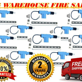 10 Universal Power Door Lock 2 Wire Actuator Motor Kit BDLA-10