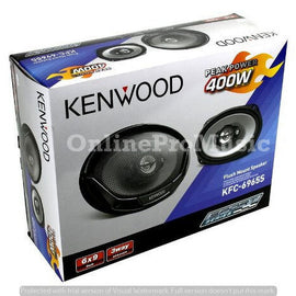 2 Pair Kenwood KFC-6965S 6x9" 400 Watt 4 ohm Sport Series 3-Way 4 Speakers