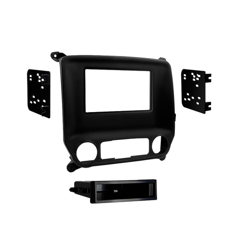 Metra 99-3014G DIN Dash Kit - Compatible Fits for Chevrolet Silverado / GMC Sierra 2014-Up