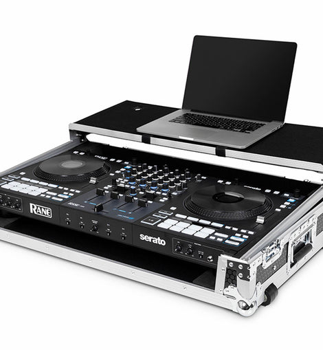 Headliner HL10014 Flight Case for Rane Four and Performer with Laptop Platform and Wheels