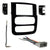 Metra 95-6522B Stereo Installation Dash Kit Combo for Select 2002-2005 Dodge Ram