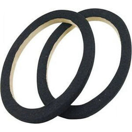 2 10" Black Carpeted MDF Car Stereo Speaker Woofer Subwoofer Sub Ring Spacer