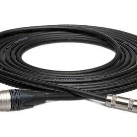 Hosa MMX-015, 3.5 mm TRS to Neutrik XLR3M Microphone Cable - 15 Feet