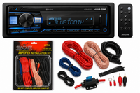 Alpine UTE-83BT Digital Media Receiver Remote Control + KIT10 Installation AMP Kit