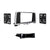 Metra 99-7377B Single-DIN Car Stereo Dash Kit - Compatible Fits for Kia Optima 2016-2020