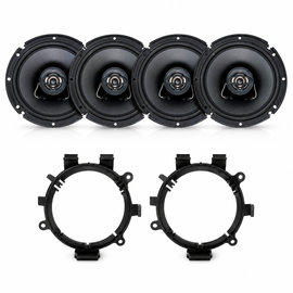 Cerwin Vega XED62  300W 6.5” Front & Rear Speaker Package for 1999-06 GM 4 Door