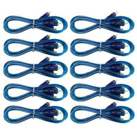 10 Absolute 3 Feet 2 CH RCA Interconnect Cable Wire for Marine, Car Amplifier Stereo or Home Audio