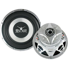 Absolute 10" EX900 Subwoofer 900 Watt Dual 4Ω for Car Audio Systems