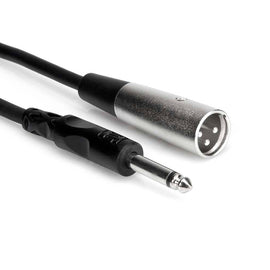 Hosa PXM-105 Unbalanced Interconnect Cable 1/4 in TS to XLR3M - 5 Feet