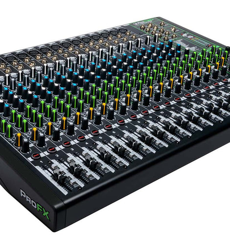 Mackie ProFX22v3, 22-Channel Professional Effects Mixer with USB