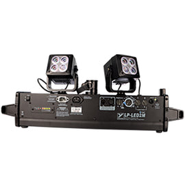 Yorkville Sound LP-LED2M, Mobile Battery Powered Two Head High Performance LED Lighting System