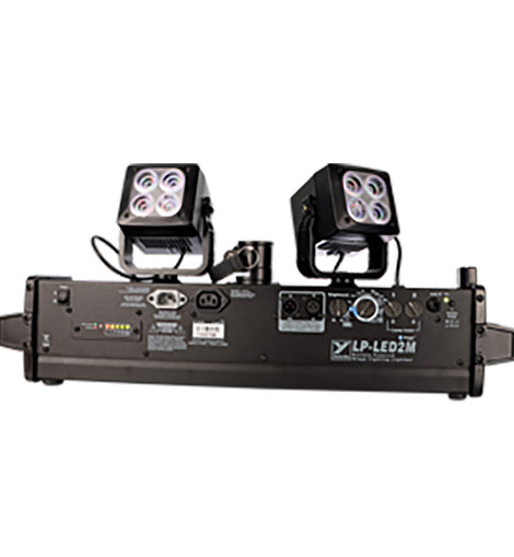 Yorkville Sound LP-LED2M, Mobile Battery Powered Two Head High Performance LED Lighting System