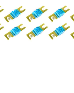 10 Pack Of 60 Amp Gold AFS / Midi / Mini ANL Fuses