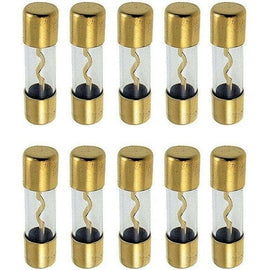 Absolute USA AGU100-20 20 AGU Gold Standard Glass Fuses 100 Amp 12 Volts Car Audio Marine Home Audio