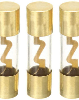 American Terminal TAGU80-5 80 Amp Gold-Plated AGU Glass Fuse (5 Pack)