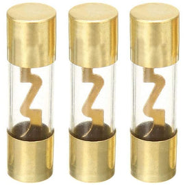 American Terminal TAGU80-5 80 Amp Gold-Plated AGU Glass Fuse (5 Pack)