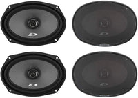 2 Pair Alpine SXE-6926S 280w MAX, 45W RMS6 x 9" 2-Way Coaxial Speakers