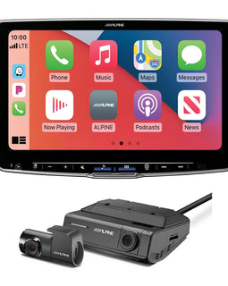 Alpine ILX-F511+DVR-C320R 11" Multimedia Receiver with Dash Camera Bundle
