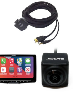 Alpine iLX-F509+KCU-315UH+HCE-C1100 Halo9 USB / HDMI Extension Cable with Back Up Camera