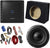 Alpine Bundle Compatible with Universal Vehicles W12S4 Single 12" Loaded Sub Box Enclosure with S2-A60M 1200W Amplifier