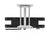 Alpine KTX-H12 Linking Kit Heavy-duty steel front and rear linking brackets for connecting two Alpine Halo