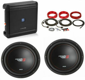 Alpine S-A32F 4-Ch Class D Amplifier + 2 12