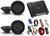 2 Alpine R2-S65.2 6.5" speakers + R2-A60F 600W 4-Ch Amp + KIT4 4 Gauge Wiring Kit