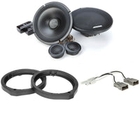 Alpine R2-S65C Component Speaker + Adapters + Harness Fit Honda Acura Vehicles