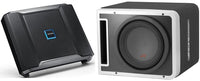Alpine R-SB10V Pre-Loaded 10" Subwoofer Enclosure R-A75M 750W Mono Amplifier