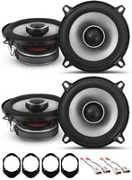 2 Alpine S2-S50 5.25" Speakers + Harness + 82-5600 Brackets Fit 1991-Up Ford