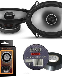 Alpine S2-S68 - Next-Generation S-Series 6x8 Coaxial Speaker Set & PAK1