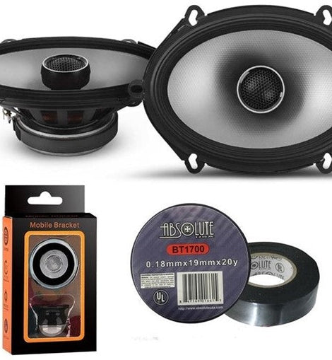 Alpine S2-S68 - Next-Generation S-Series 6x8 Coaxial Speaker Set & PAK1