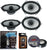 2 Pairs Alpine S2-S68 5x7 (6x8) Speaker 2-Way Coaxial Speakers Bundle