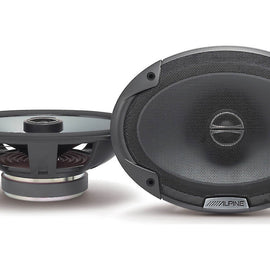 Alpine Bundle 2-Pair SPE-6090 6x9" Coax speakers, with BBX-F1200 280W 4-Ch Amp and Wiring