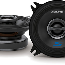 Alpine S-Series S-S40 4" 2-Way Coaxial Speakers & S-S65 6-1/2" Coaxial Speakers