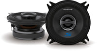 Alpine S-S40 280W Max 4" Type S Series 2-Way Coaxial Car Speakers