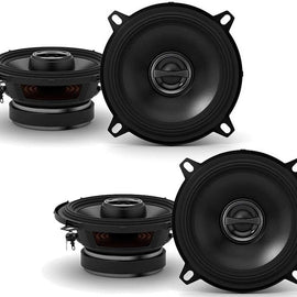 Alpine S-S50 5.25" Speaker Bundle - Two Pairs of 5.25" S-Series S-S50 2-Way Coaxial Speakers