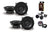 Alpine S2-S50 S-Series 5-1/4" 2-Way car Speakers 2 Pair Bundle