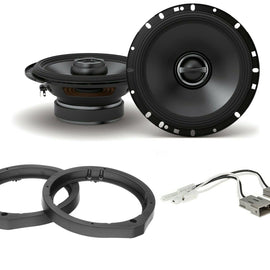 Alpine S-S65 6.5" Speaker Package With Speaker Adapter and Harness For Select Honda and Acura Vehicles