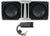 2 Alpine S-SB10V Loaded 10" 600W S-W10D4 Ported Sub Box + KTA-30MW Amplifier