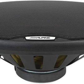 Alpine SXE Series 2-Way 6x9" Coaxial Speakers, 280W Peak Power (SXE-6925S)