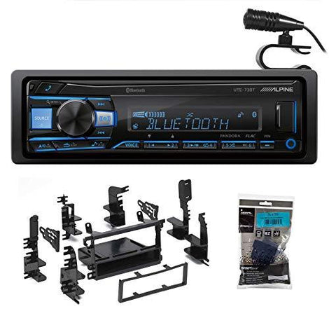 Alpine UTE-73BT Digital Media Bluetooth Stereo Receiver For 1993-2004 Nissan Quest