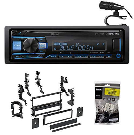 Alpine UTE-73BT Digital Media Bluetooth Stereo Receiver 97-02 Mitsubishi Mirage