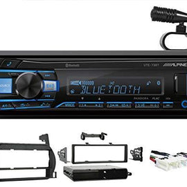 1Din Alpine Digital Media Bluetooth Stereo Receiver Fit 02-04 Nissan Altima