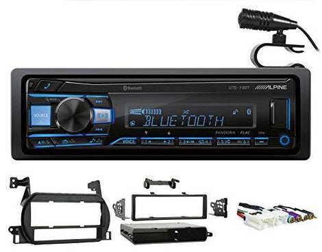 1Din Alpine Digital Media Bluetooth Stereo Receiver Fit 02-04 Nissan Altima