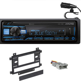 Alpine UTE-73BT In-Dash Digital Media Receiver with Bluetooth and Pandora Control with Metra 99-3410 & Metra 70-2003