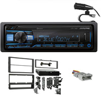 Alpine UTE-83BT Digital Media Bluetooth Stereo Receiver Fit 2003-2008 Pontiac Vibe